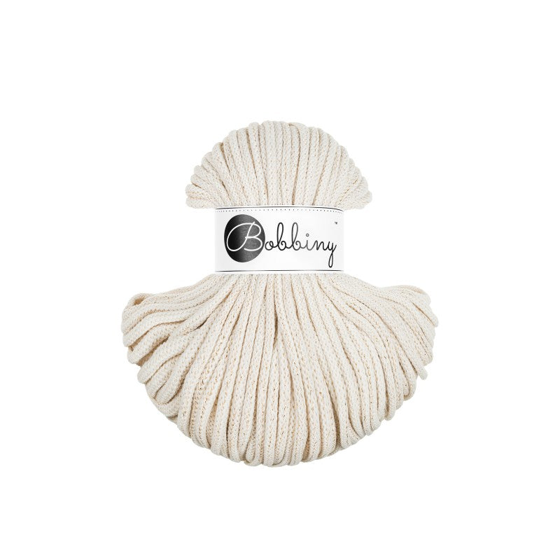 Bobbiny PREMIUM Flechtkordel 5mm geflochten 50m - Garne > Baumwollgarne > Bobbiny > Geflochten > 5mm von mahina