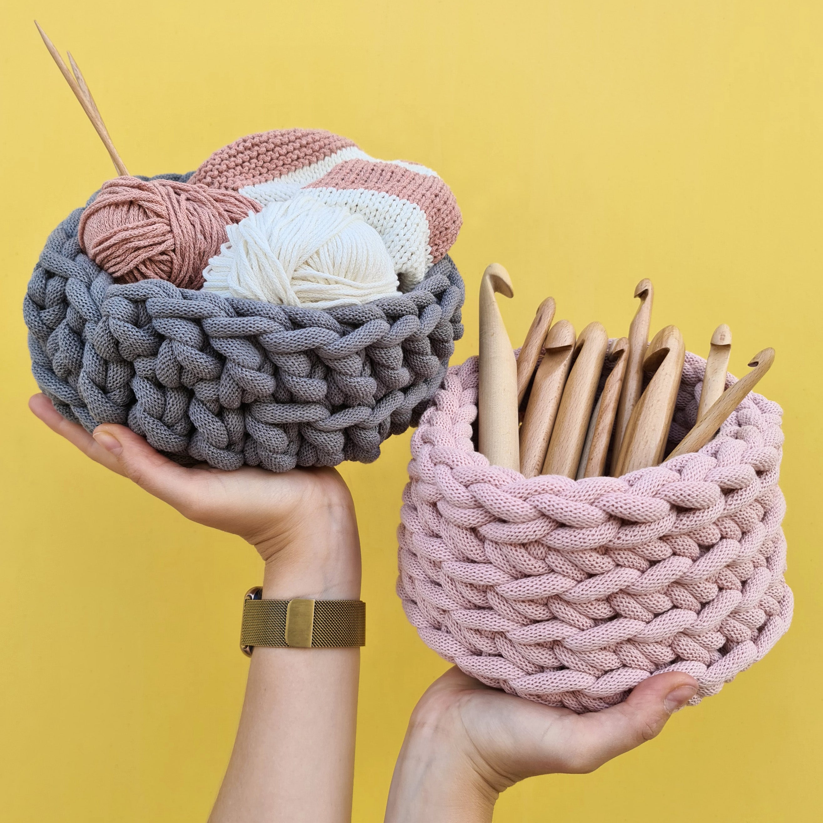 Bobbiny JUMBO Flechtkordel 9mm geflochten 100m - Garne > Baumwollgarne > Bobbiny > Geflochten > 9mm von mahina