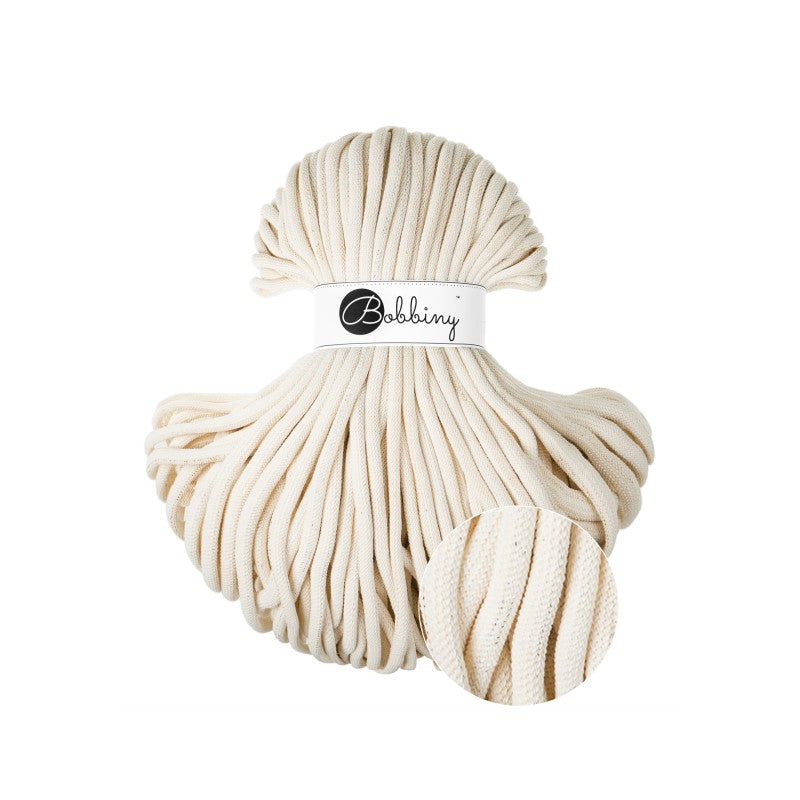 Bobbiny JUMBO Flechtkordel 9mm geflochten 100m - Garne > Baumwollgarne > Bobbiny > Geflochten > 9mm von mahina