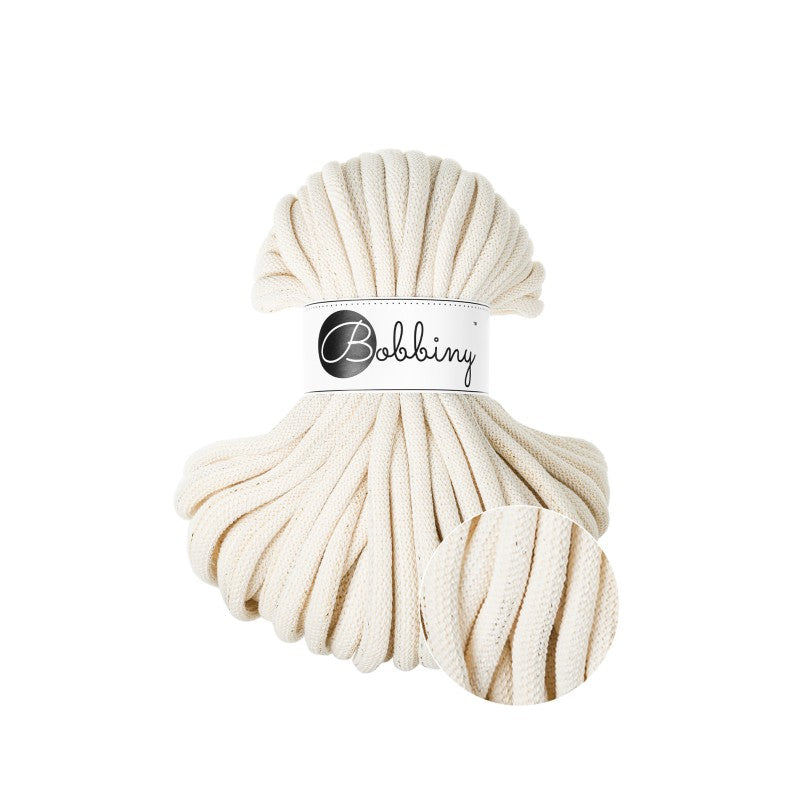 Bobbiny JUMBO Flechtkordel 9mm geflochten 30m - Garne > Baumwollgarne > Bobbiny > Geflochten > 9mm von mahina