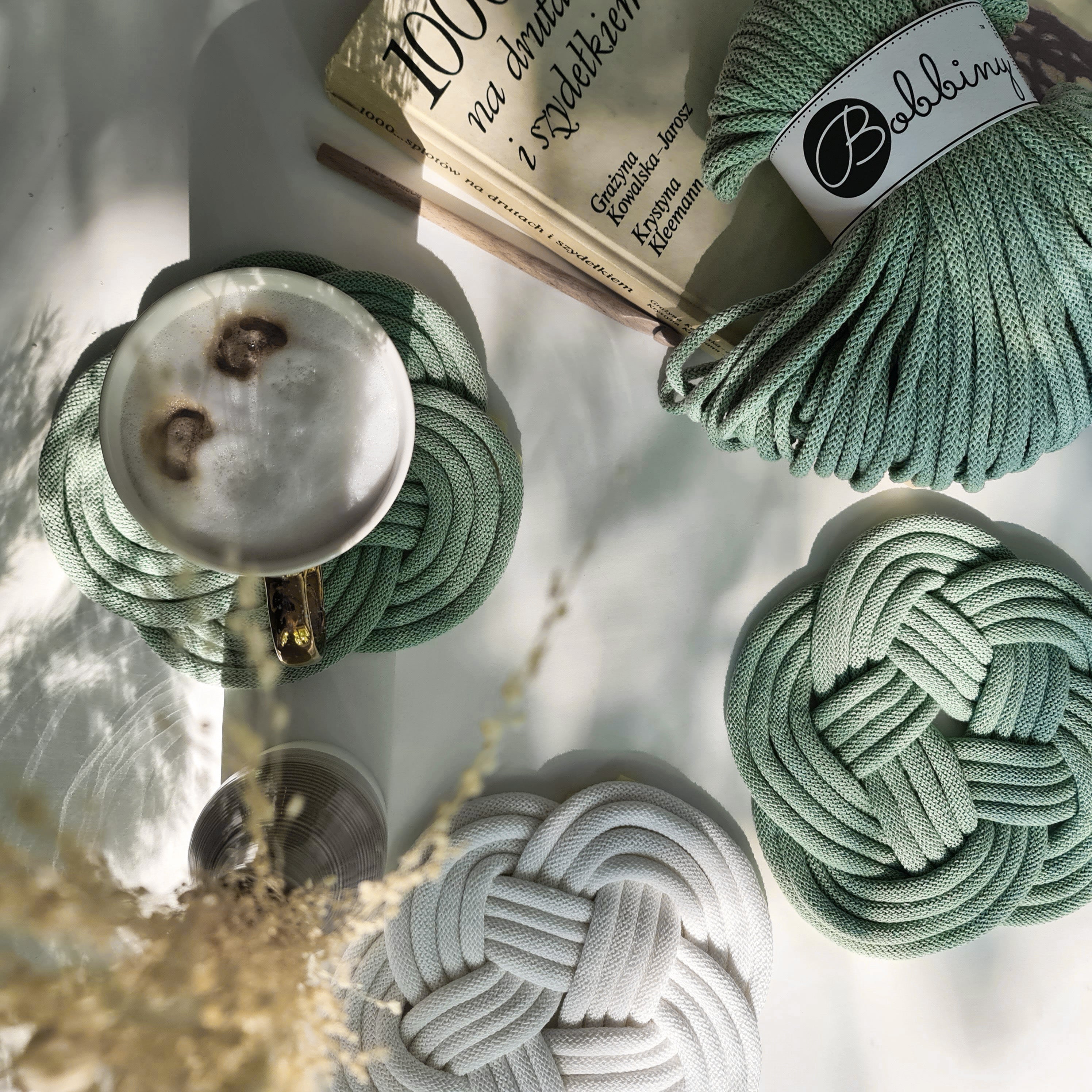 Bobbiny JUNIOR Flechtkordel 3mm geflochten 100m - Garne > Baumwollgarne > Bobbiny > Geflochten > 3mm von mahina