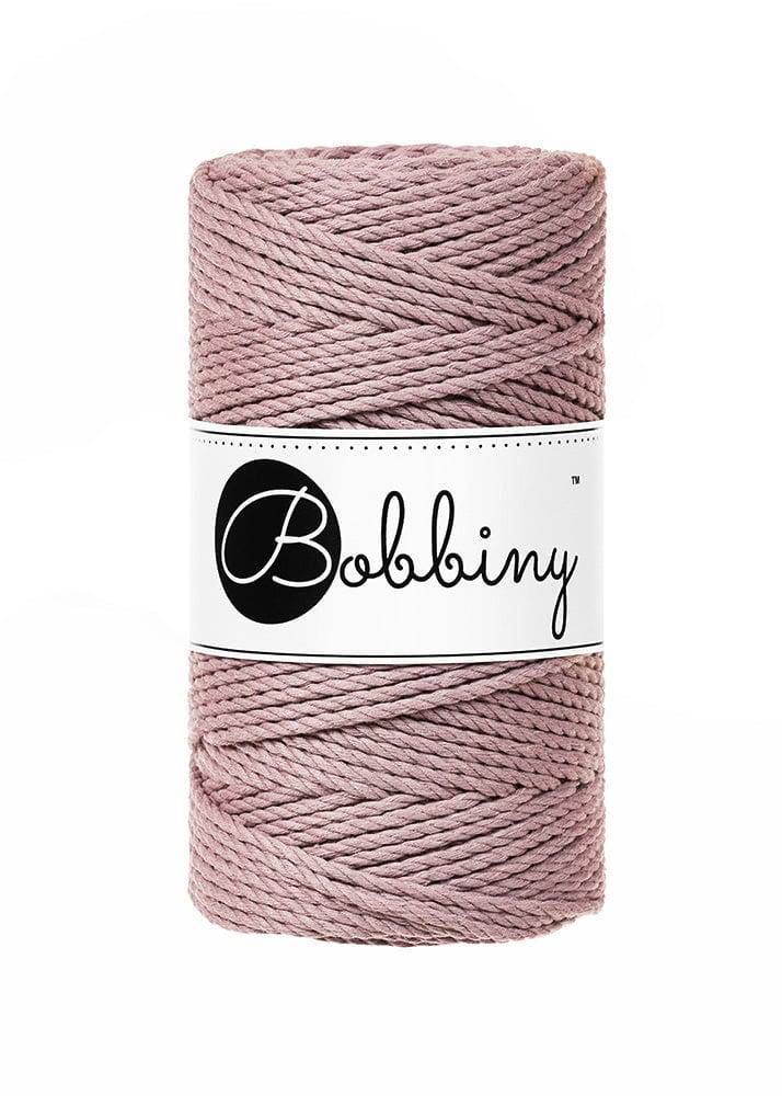 Bobbiny Makramee Garn 3mm 3ply 100m - Garne > Baumwollgarne > Bobbiny > 3ply > 3mm von mahina