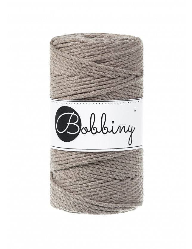 Bobbiny Makramee Garn 3mm 3ply 100m - Garne > Baumwollgarne > Bobbiny > 3ply > 3mm von mahina