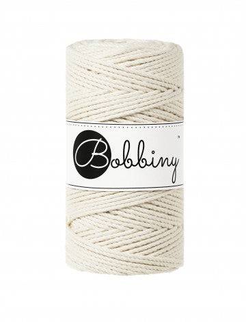 Bobbiny Makramee Garn 3mm 3ply 100m - Garne > Baumwollgarne > Bobbiny > 3ply > 3mm von mahina