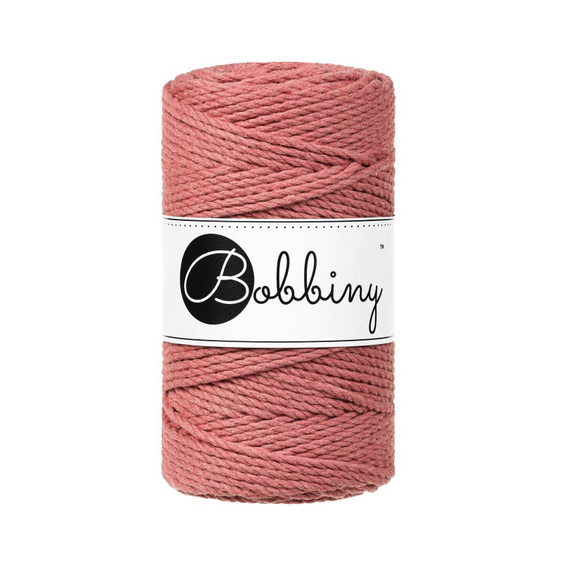 Bobbiny Makramee Garn 3mm 3ply 100m - Garne > Baumwollgarne > Bobbiny > 3ply > 3mm von mahina