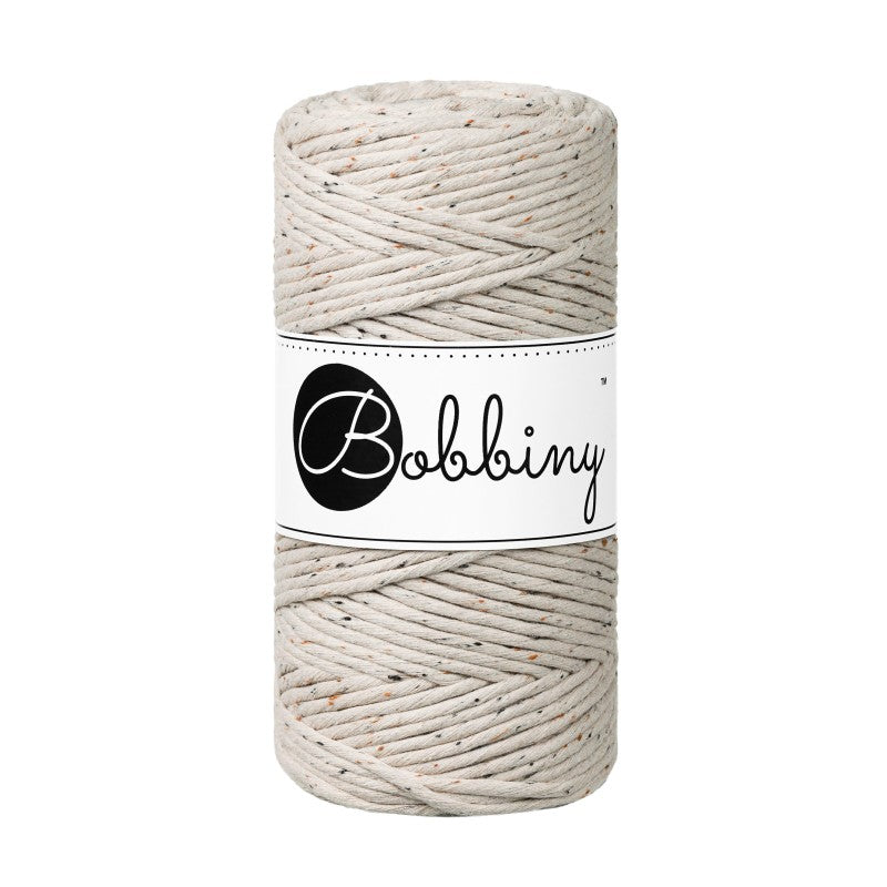 Bobbiny Makramee Garn 3mm gezwirnt 100m - Garne > Baumwollgarne > Bobbiny > Gezwirnt > 3mm von mahina