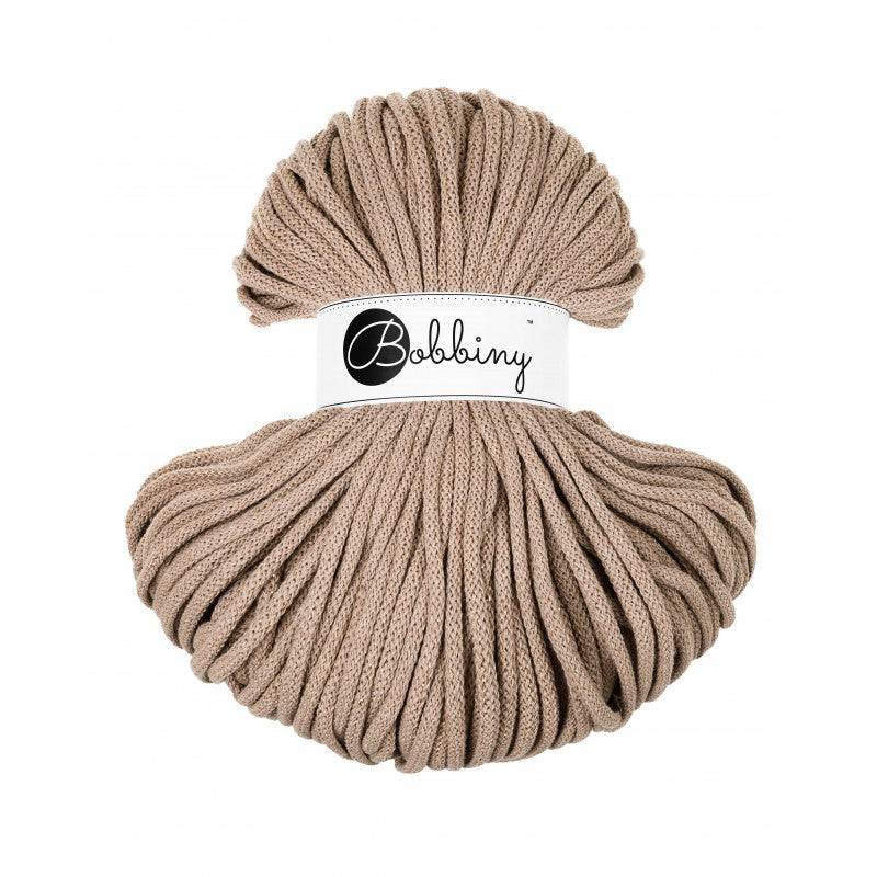 Bobbiny PREMIUM Flechtkordel 5mm geflochten 100m - Garne > Baumwollgarne > Bobbiny > Geflochten > 5mm von mahina