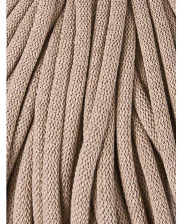 Bobbiny JUMBO Flechtkordel 9mm geflochten Sand 100m - Garne > Baumwollgarne > Bobbiny > Geflochten > 9mm von mahina