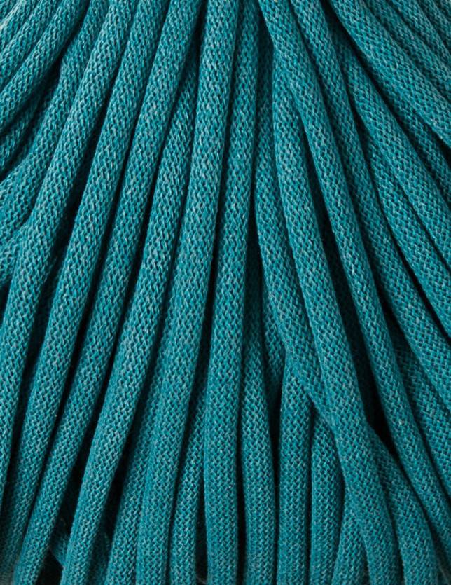 Bobbiny JUMBO Flechtkordel 9mm geflochten Teal 100m - mahina