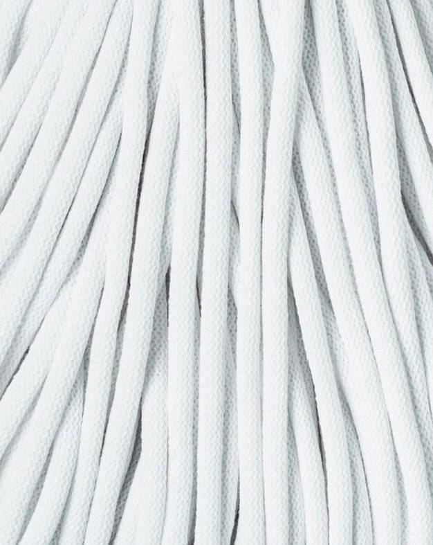 Bobbiny JUMBO Flechtkordel 9mm geflochten White 100m - mahina