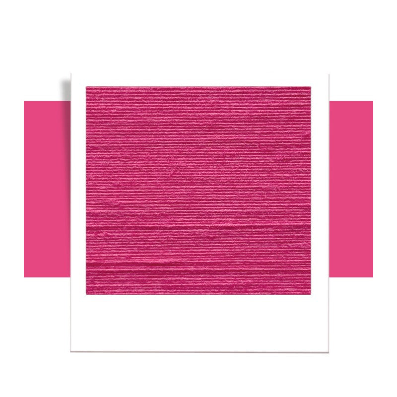 Bobbiny JUNIOR Flechtkordel 3mm geflochten Dopamine Pink 100m - Garne > Baumwollgarne > Bobbiny > Geflochten > 3mm von mahina