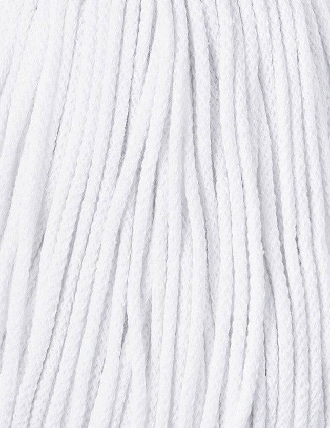 Bobbiny JUNIOR Flechtkordel 3mm geflochten White 100m - Garne > Baumwollgarne > Bobbiny > Geflochten > 3mm von mahina