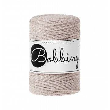 Bobbiny Makramee Garn 1,5mm 3ply Nude 100m - mahina
