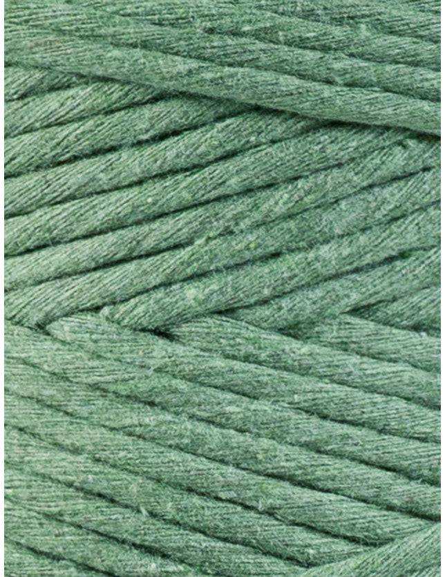 Bobbiny Makramee Garn 3mm gezwirnt Eucalyptus Green 100m - mahina