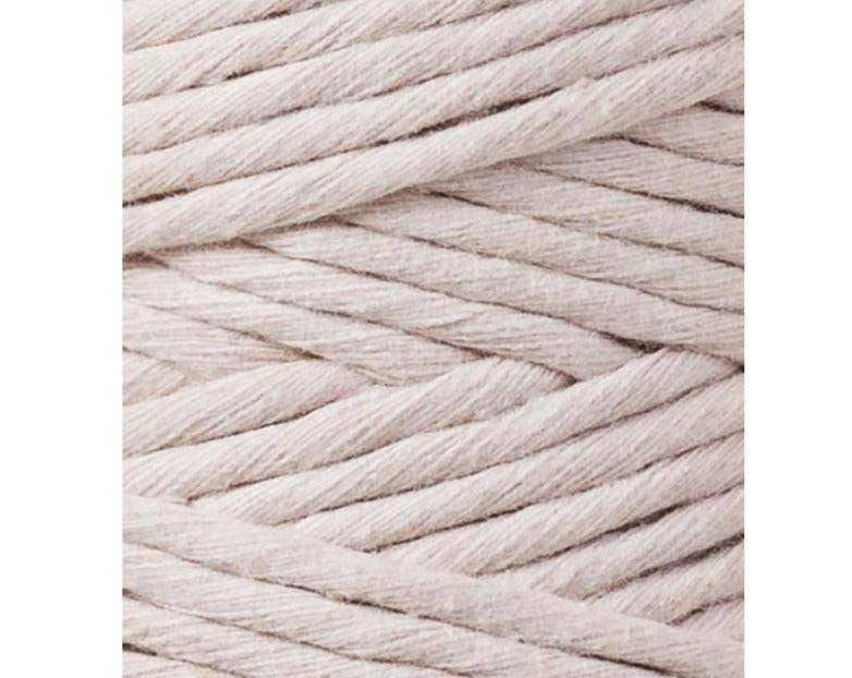 Bobbiny Makramee Garn 3mm gezwirnt Nude 100m - mahina