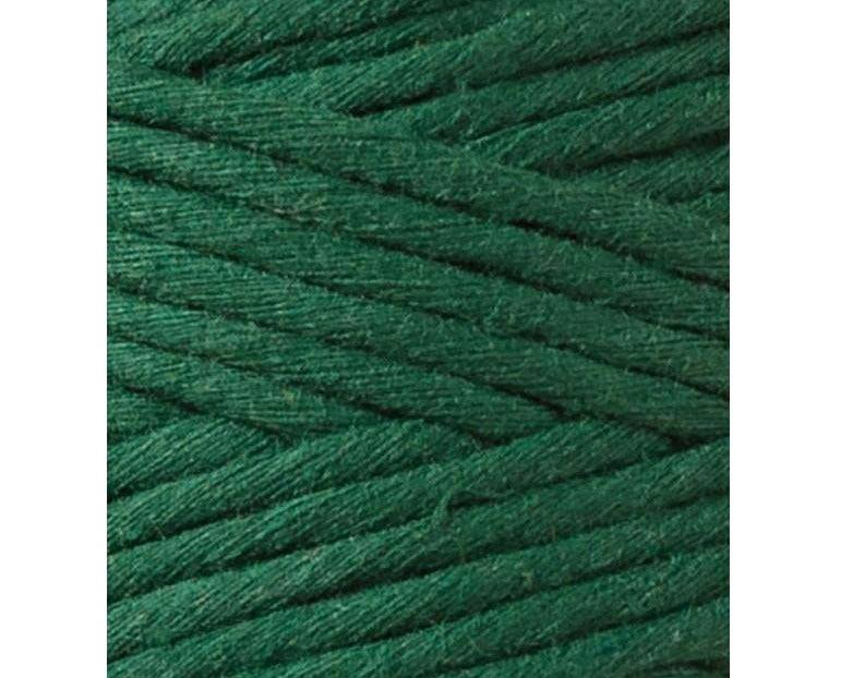 Bobbiny Makramee Garn 3mm gezwirnt Pine Green 100m - mahina