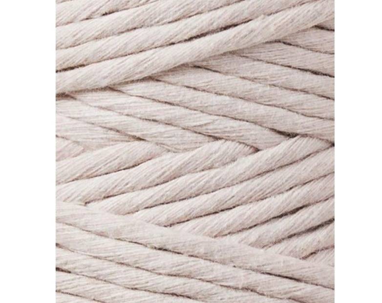 Bobbiny Makramee Garn 5mm gezwirnt Nude 100m - mahina