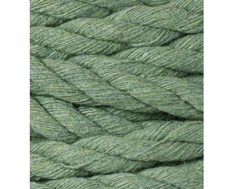 Bobbiny Makramee Garn 9mm 3ply Eucalyptus Green 30m - mahina