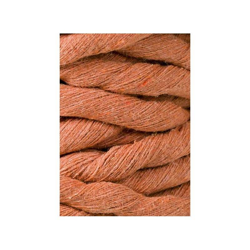 Bobbiny Makramee Garn 9mm gezwirnt Terracotta 30m - mahina