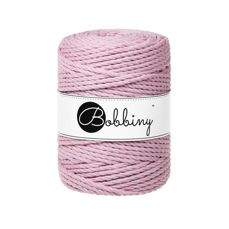 Bobbiny Makramee Garn 5mm 3ply 100m - Garne > Baumwollgarne > Bobbiny > 3ply > 5mm von mahina