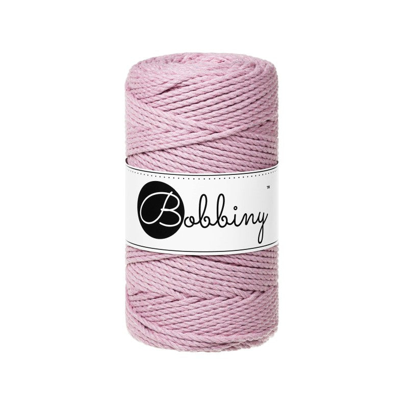 Bobbiny Makramee Garn 3mm 3ply 100m - Garne > Baumwollgarne > Bobbiny > 3ply > 3mm von mahina