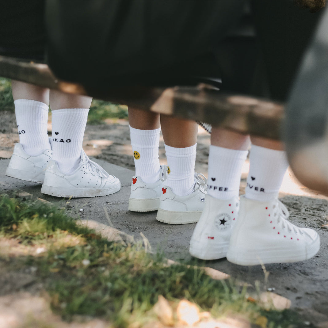 Eulenschnitt Socken Ciao Kakao - Interior > Dekoration > Sonstiges von mahina