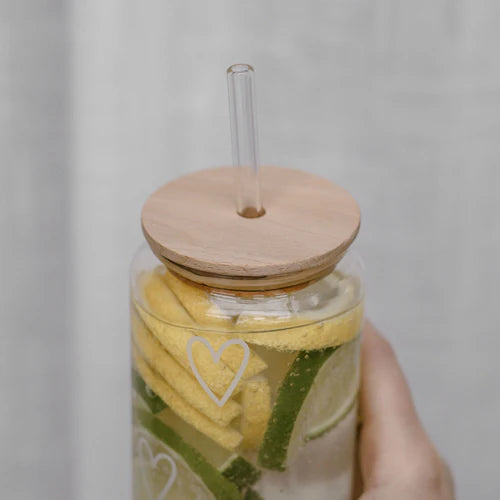 Eulenschnitt Deckel Blanko für hohes Trinkglas - Interior > Dekoration > Tassen von mahina