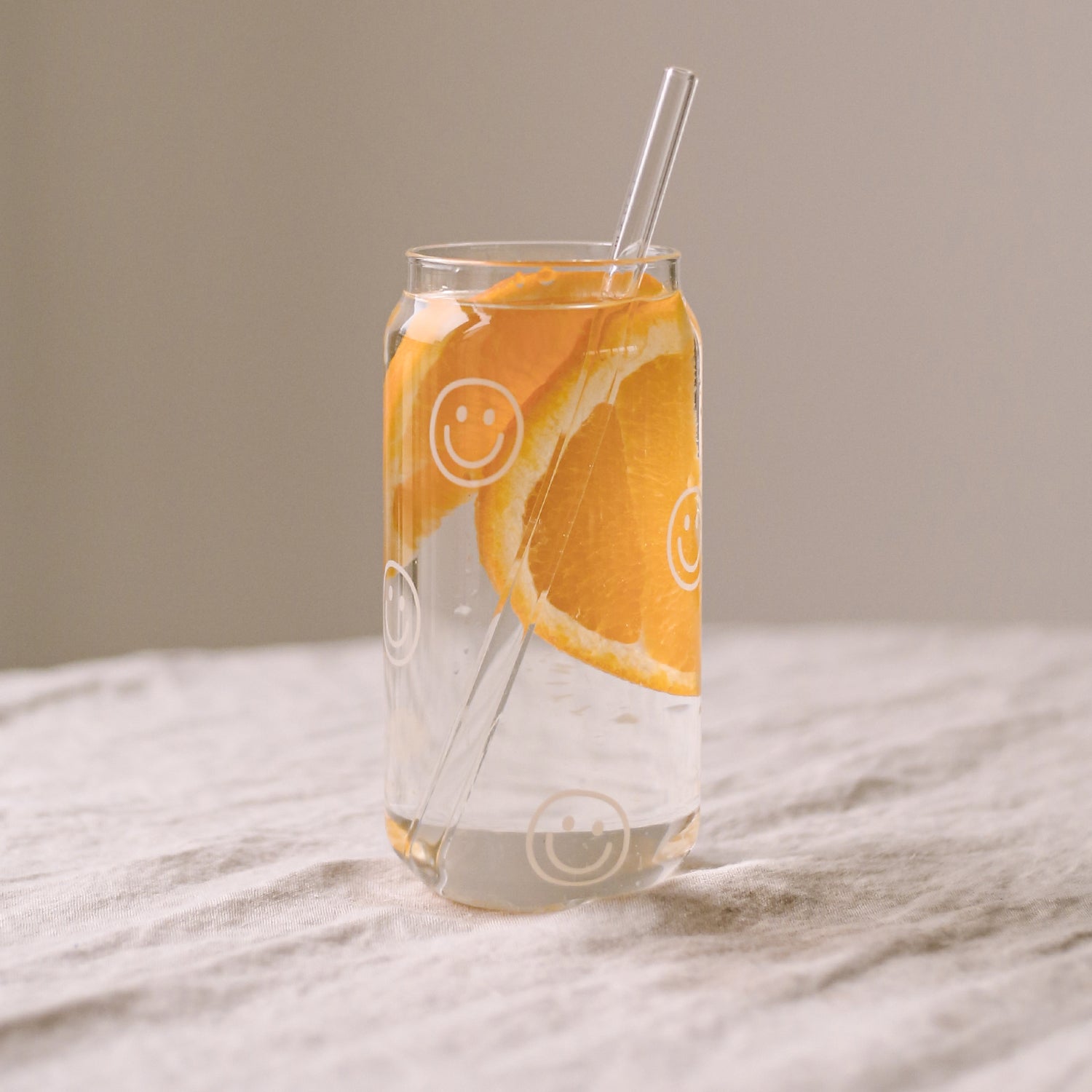 Eulenschnitt Hohes Trinkglas Smileys 500ml - Interior > Dekoration > Tassen von mahina