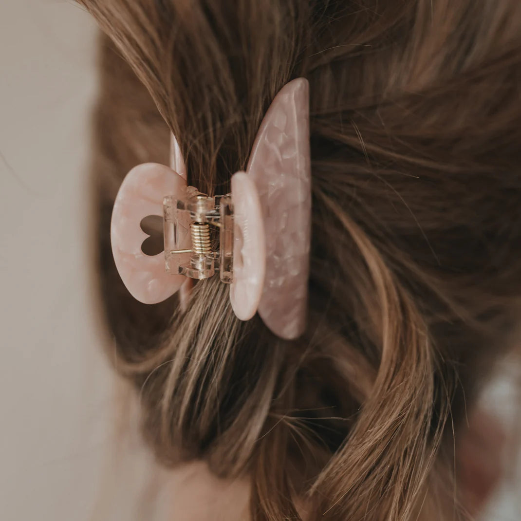 Eulenschnitt Haarspange Herz Blush - Interior > Dekoration > Sonstiges von mahina