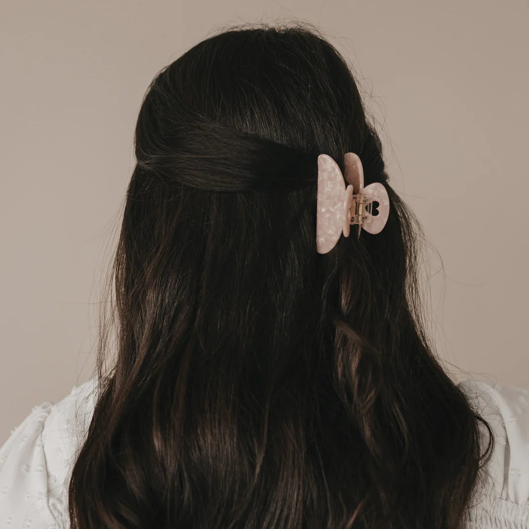 Eulenschnitt Haarspange Herz Blush - Interior > Dekoration > Sonstiges von mahina