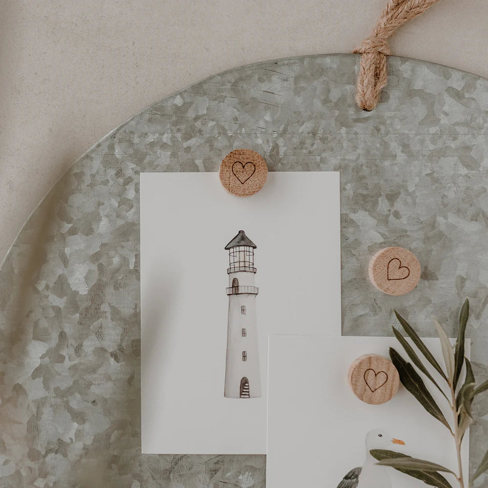 Holzmagnet 3er Set, verschiedene Sorten - Interior > Dekoration > Sonstiges von mahina