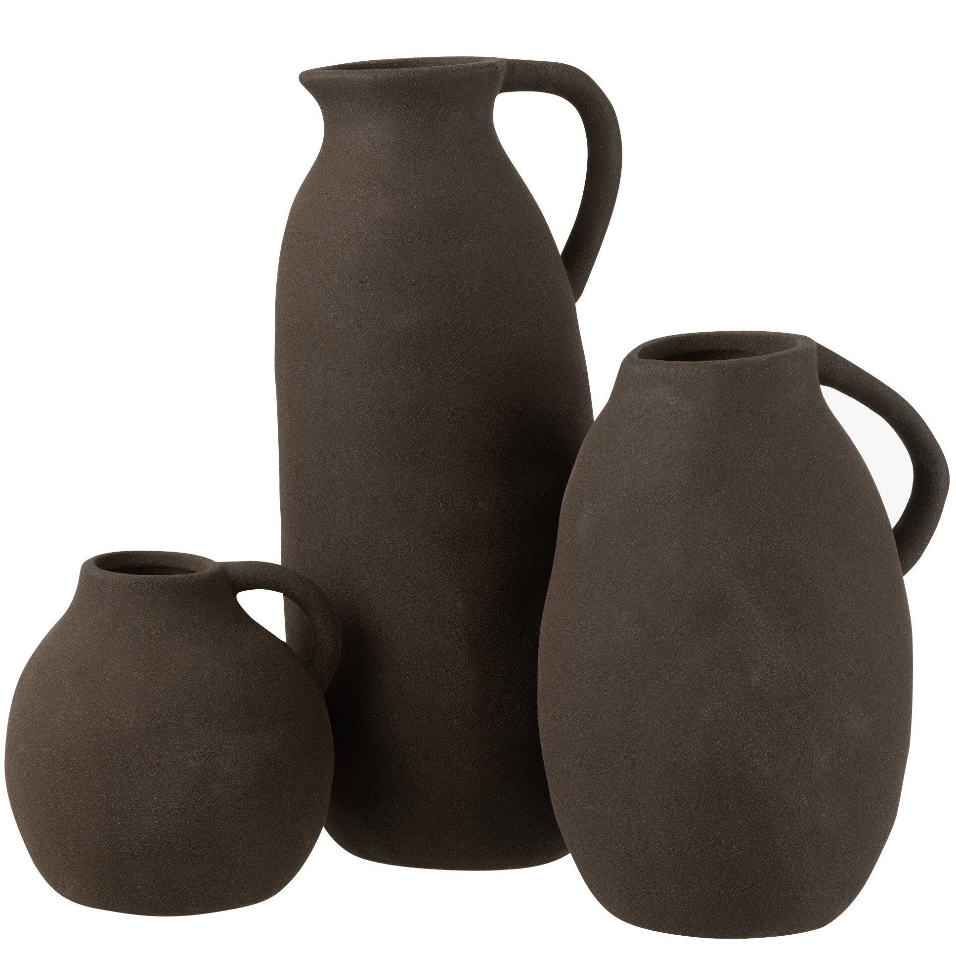 Handgemachte Vase "Toskana" in anthrazit, verschiedene Größen - Interior > Dekoration > Vasen von mahina