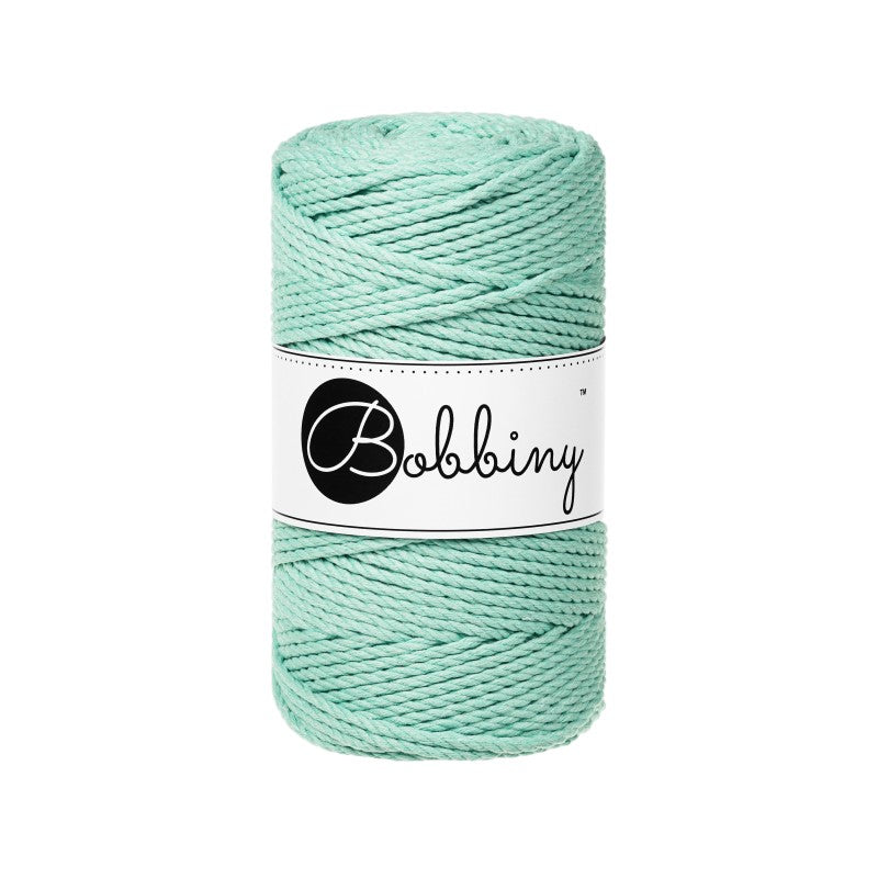 Bobbiny Makramee Garn 3mm 3ply 100m - Garne > Baumwollgarne > Bobbiny > 3ply > 3mm von mahina