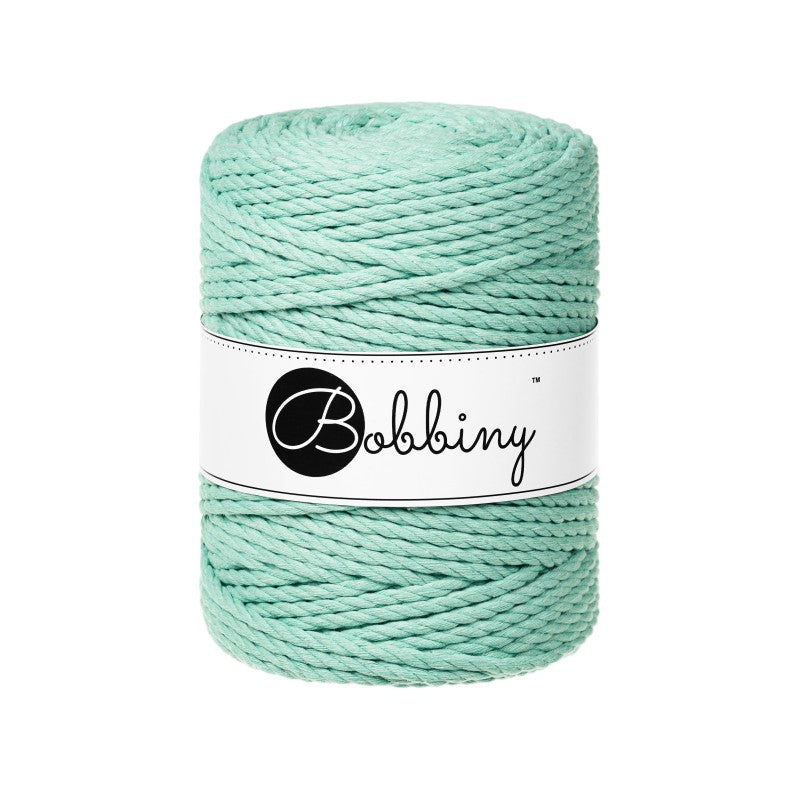 Bobbiny Makramee Garn 5mm 3ply 100m - Garne > Baumwollgarne > Bobbiny > 3ply > 5mm von mahina