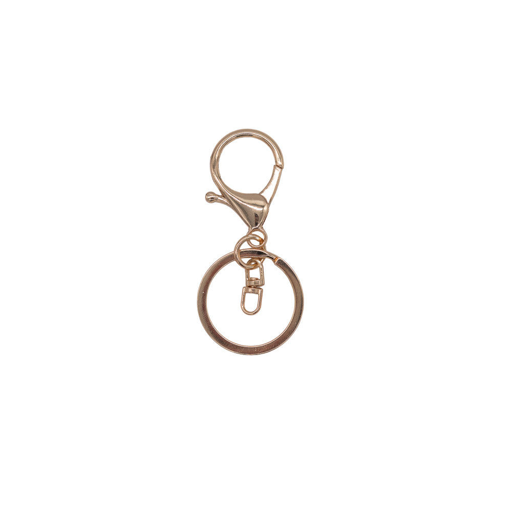 Karabiner mit Schlüsselring 6,9cm - Bastelbedarf -> Karabiner von mahina