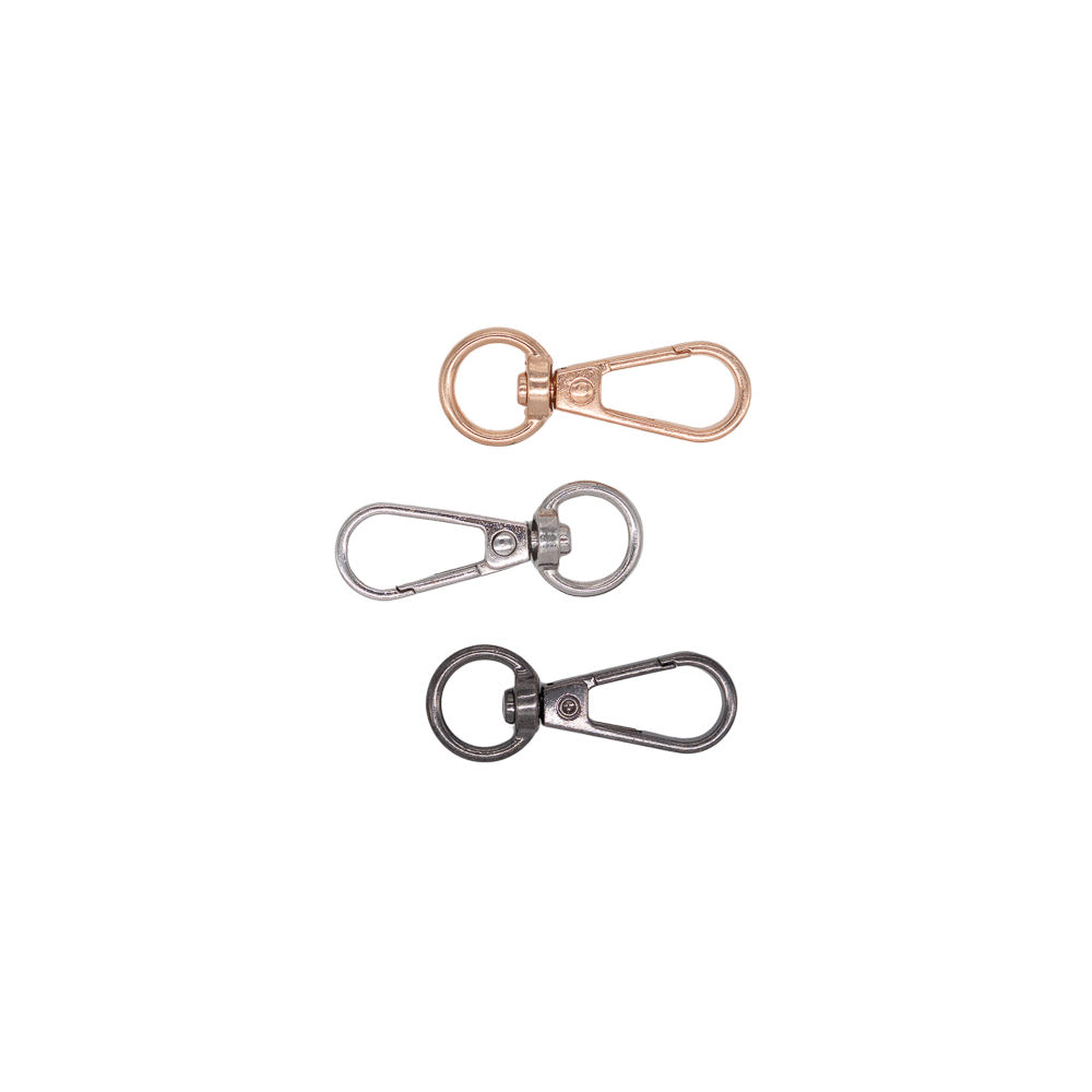 Drehbarer Karabiner mit Haken 4,2cm - Bastelbedarf -> Karabiner von mahina