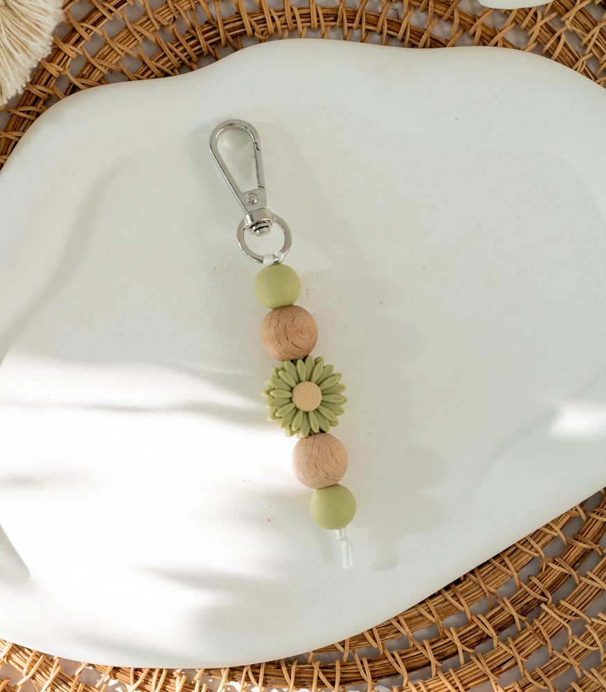 Handgemachter Schlüsselanhänger "Daisy" - Interior > MAHINA Handmade > Schlüsselanhänger von mahina