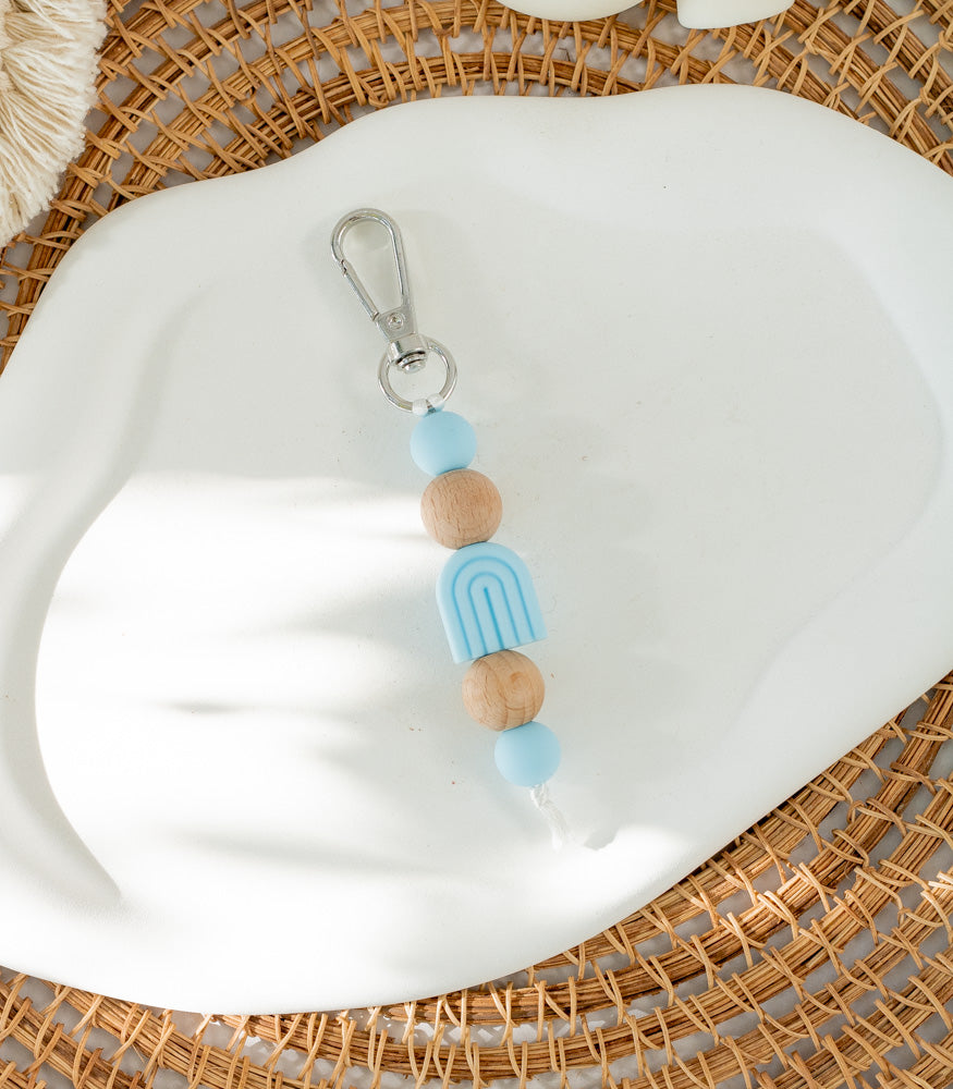 Handgemachter Schlüsselanhänger "Rainbow" - Interior > MAHINA Handmade > Schlüsselanhänger von mahina