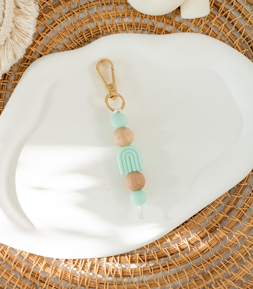 Handgemachter Schlüsselanhänger "Rainbow" - Interior > MAHINA Handmade > Schlüsselanhänger von mahina