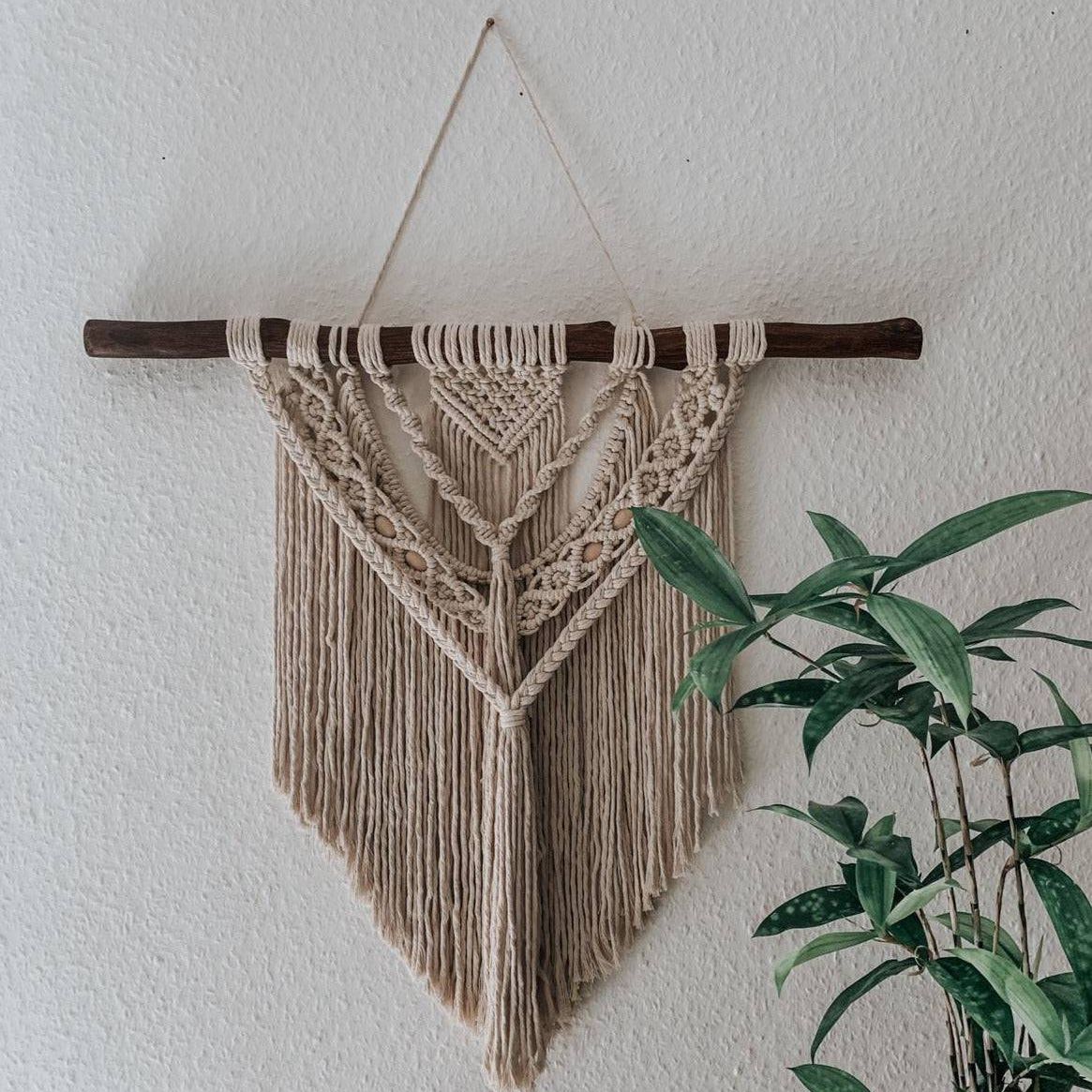 Handgemachter Makramee Wandbehang "Hawi" - Interior > Dekoration > Makramee von mahina