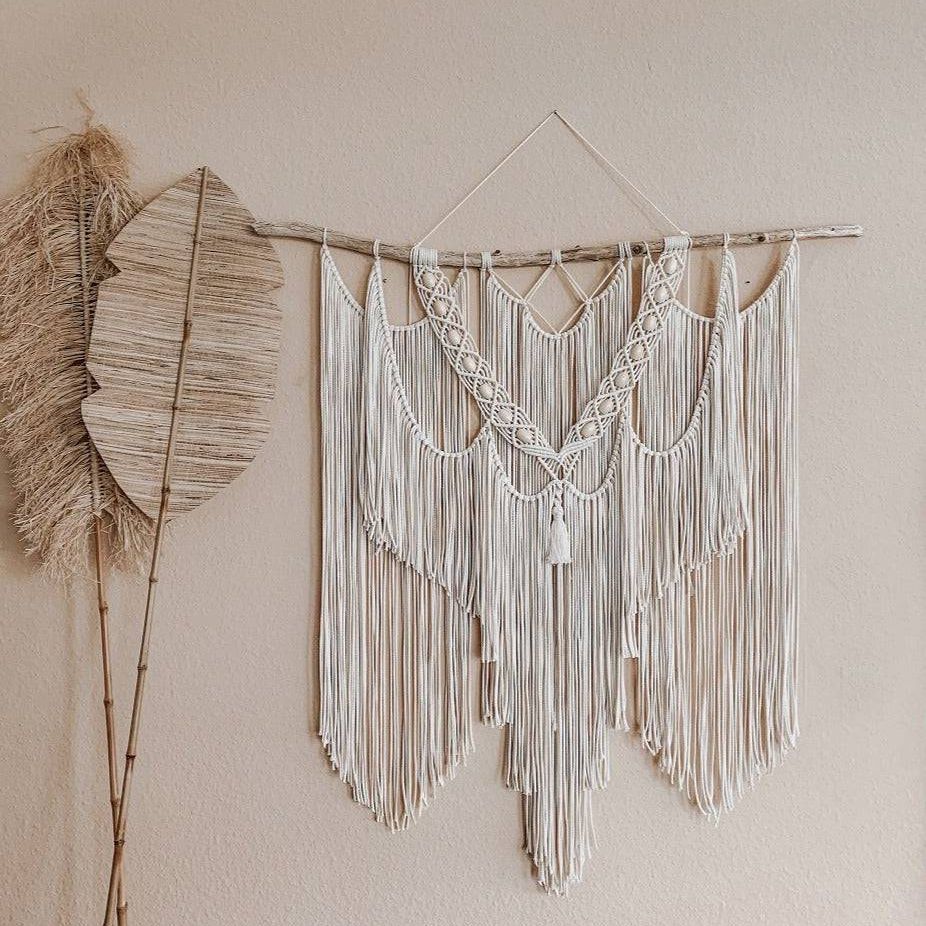 Handgemachter Makramee Wandbehang "Pāhoa" - Interior > Dekoration > Makramee von mahina