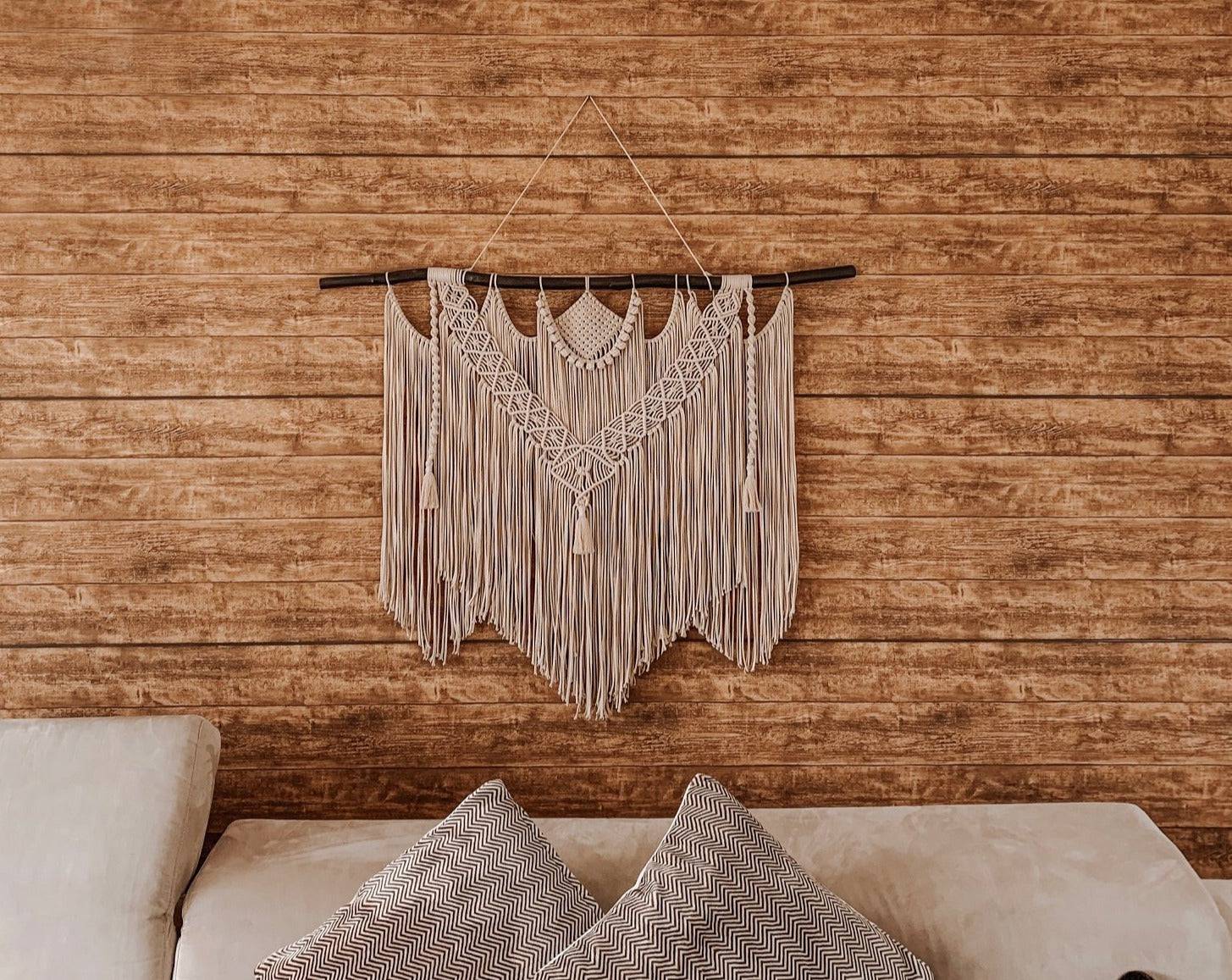 Handgemachter Makramee Wandbehang "Luana" - Interior > Dekoration > Makramee von mahina