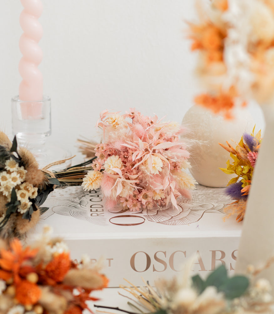 Kleiner Trockenblumenstrauß "Soft Blush" - Trockenblumen -> Sträuße von mahina