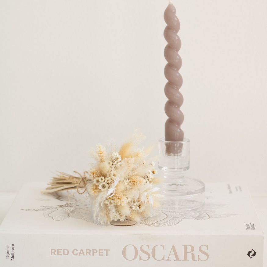 Kleiner Trockenblumenstrauß "White Passion" - Trockenblumen -> Sträuße von mahina