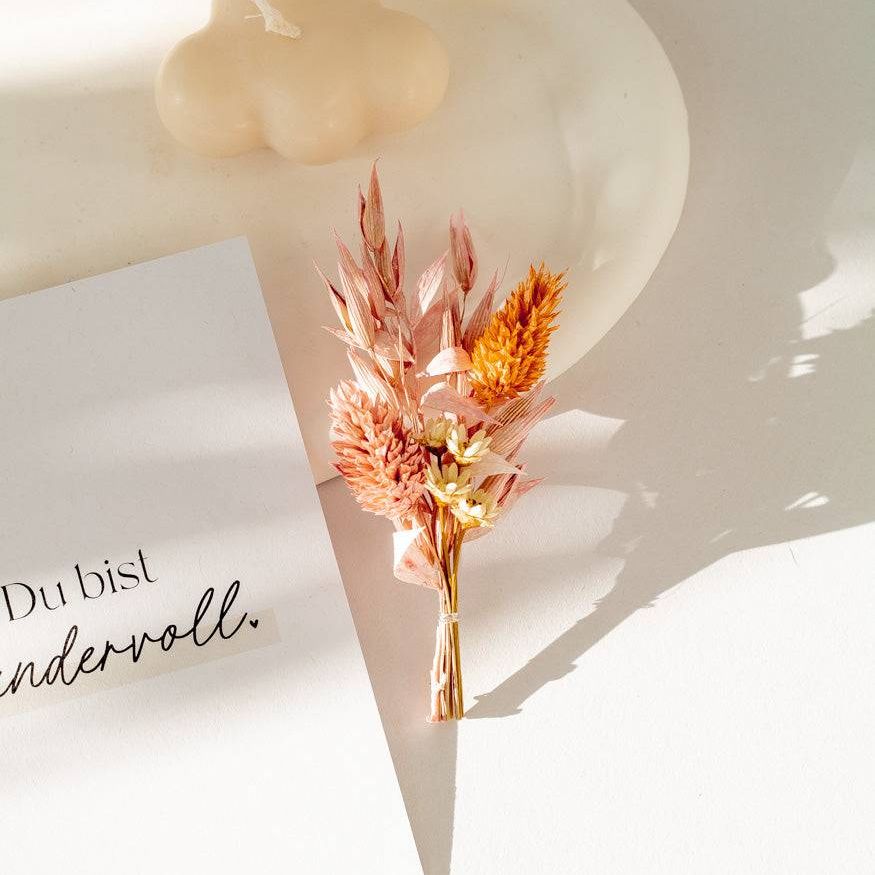 Mini Bouquet aus Trockenblumen "Wild Crush" - Trockenblumen -> Sträuße von mahina