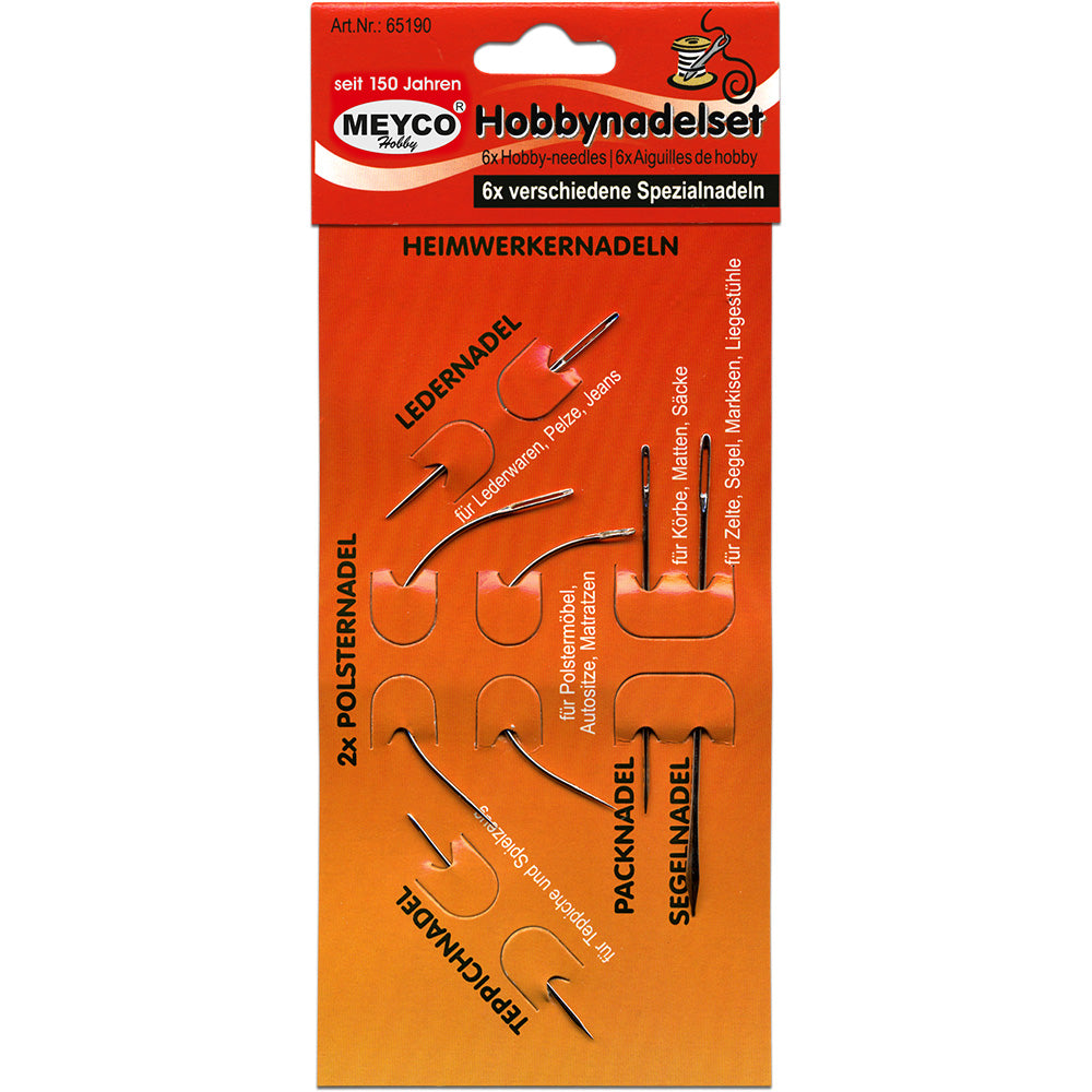 Meyco Hobby-Nadelset 6 tlg. - Bastelbedarf -> Sonstiges von mahina