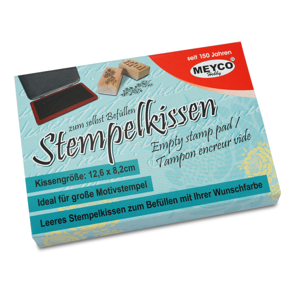 Stempelkissen im Metallgehäuse 12,6x8,2cm, nicht getränkt - Bastelbedarf -> Stempel und Zubehör -> Stempelkissen von mahina