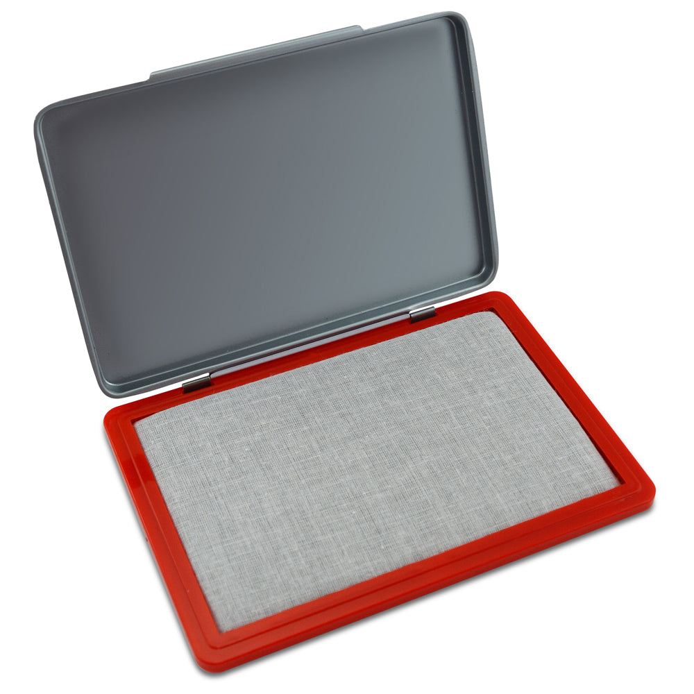 Stempelkissen im Metallgehäuse 12,6x8,2cm, nicht getränkt - Bastelbedarf -> Stempel und Zubehör -> Stempelkissen von mahina