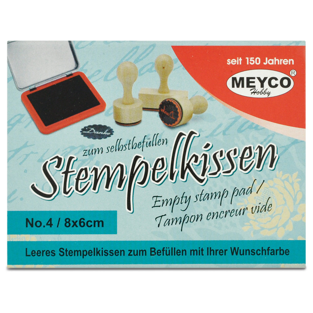 Stempelkissen im Metallgehäuse 8x6cm, nicht getränkt - Bastelbedarf -> Stempel und Zubehör -> Stempelkissen von mahina