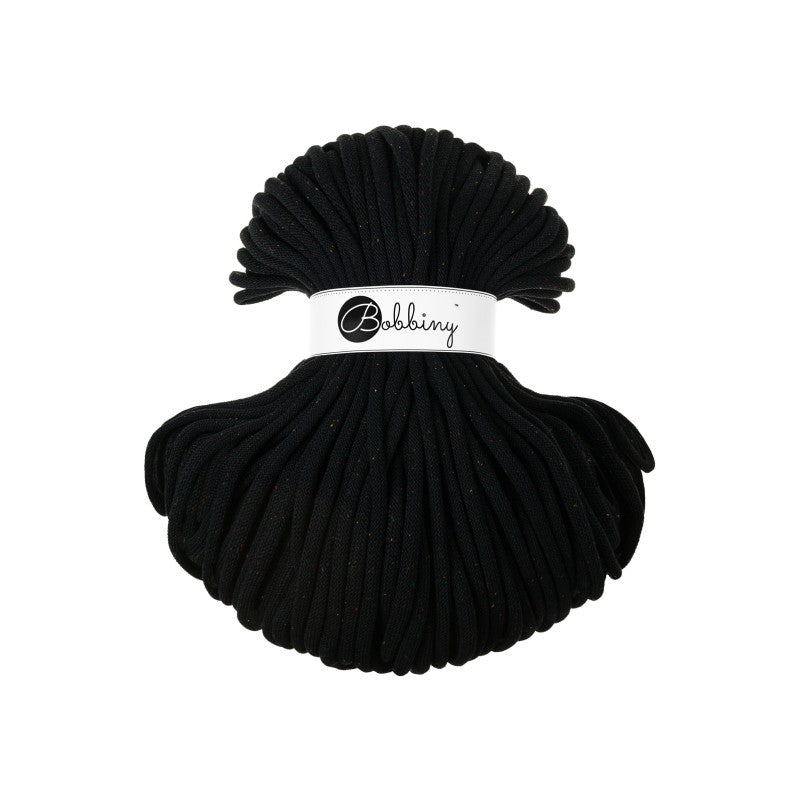 Bobbiny JUMBO Flechtkordel 9mm geflochten Midnight Dust 100m - Garne > Baumwollgarne > Bobbiny > Geflochten > 9mm von mahina